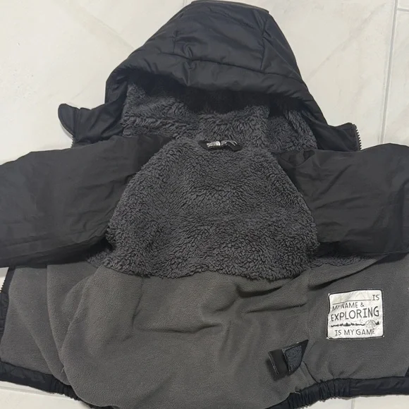 North Face Gray Jacket/Coat - Picture 4 of 7